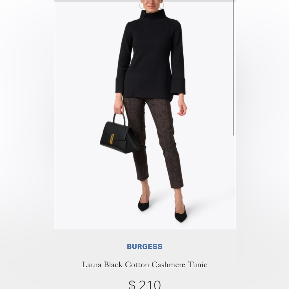Burgess Tunic black small